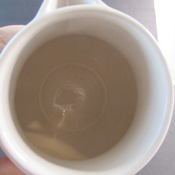 Rae Dunn White/Black Hot Cocoa Pitcher w/Handle - Picture 2 of 7